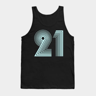 21 Happy Birthday Celebration Tank Top